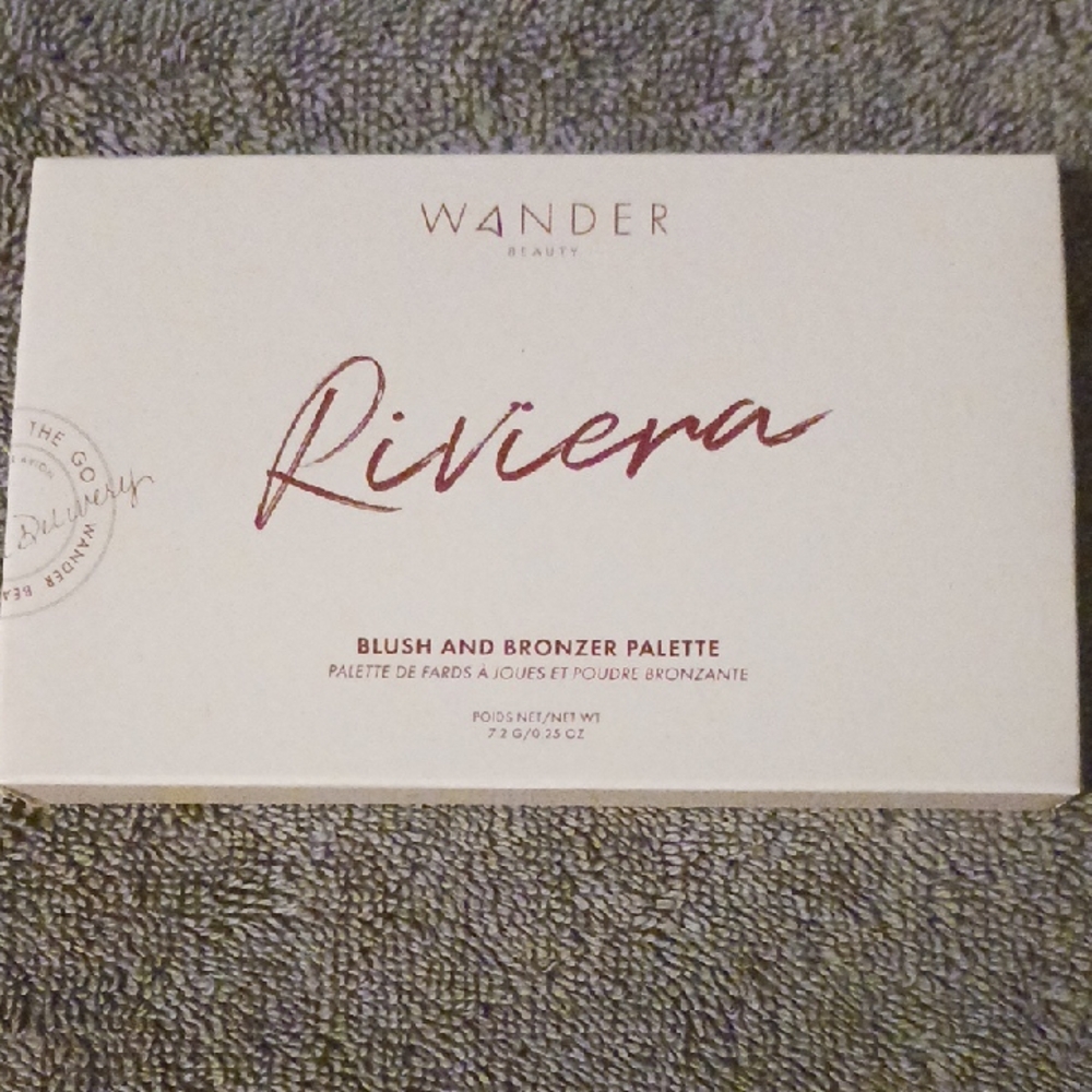 Wander Beauty Riviera Blush and Bronzer Palette